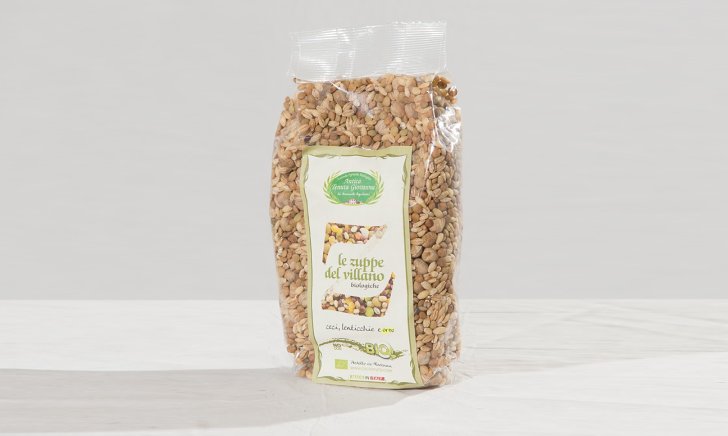 Zuppa del Villano Ceci, Lenticchie e Orzo Bio