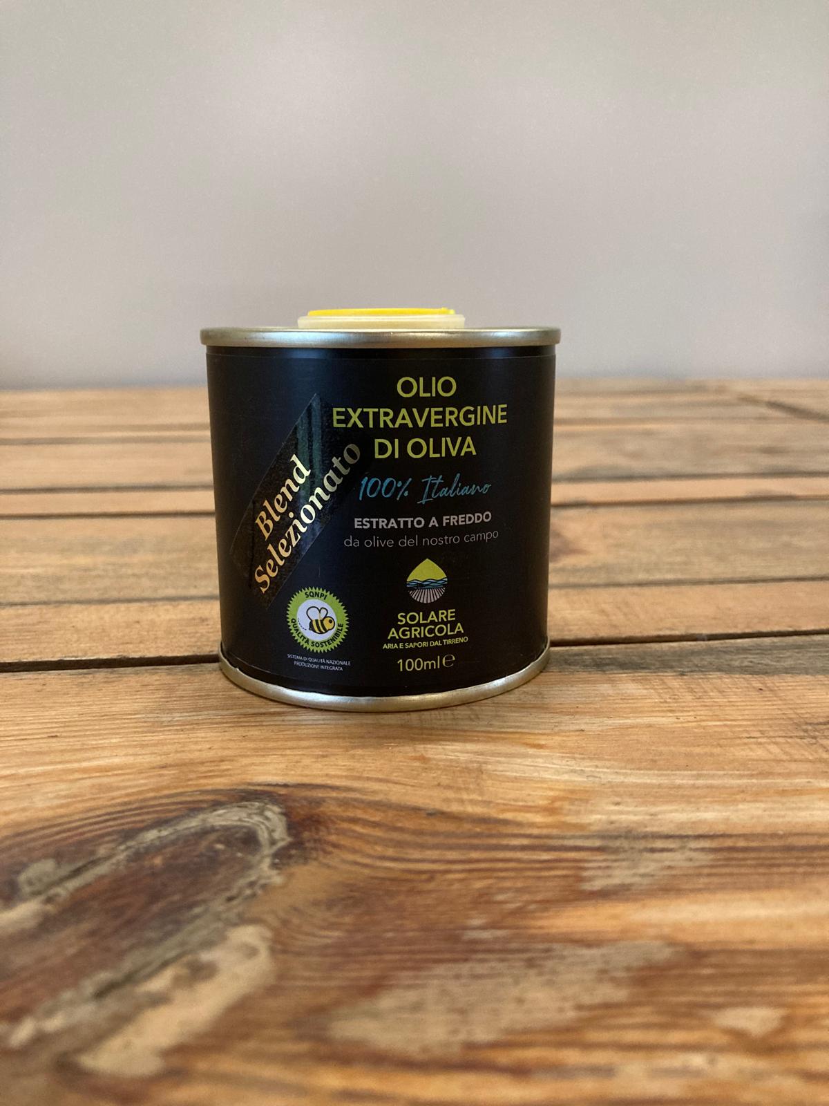 Lattina da 100 ml Olio Extravergine di Oliva Blend Selezionato