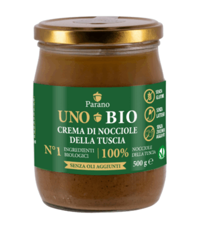 UnoBio - crema di nocciole - barattolo 500g