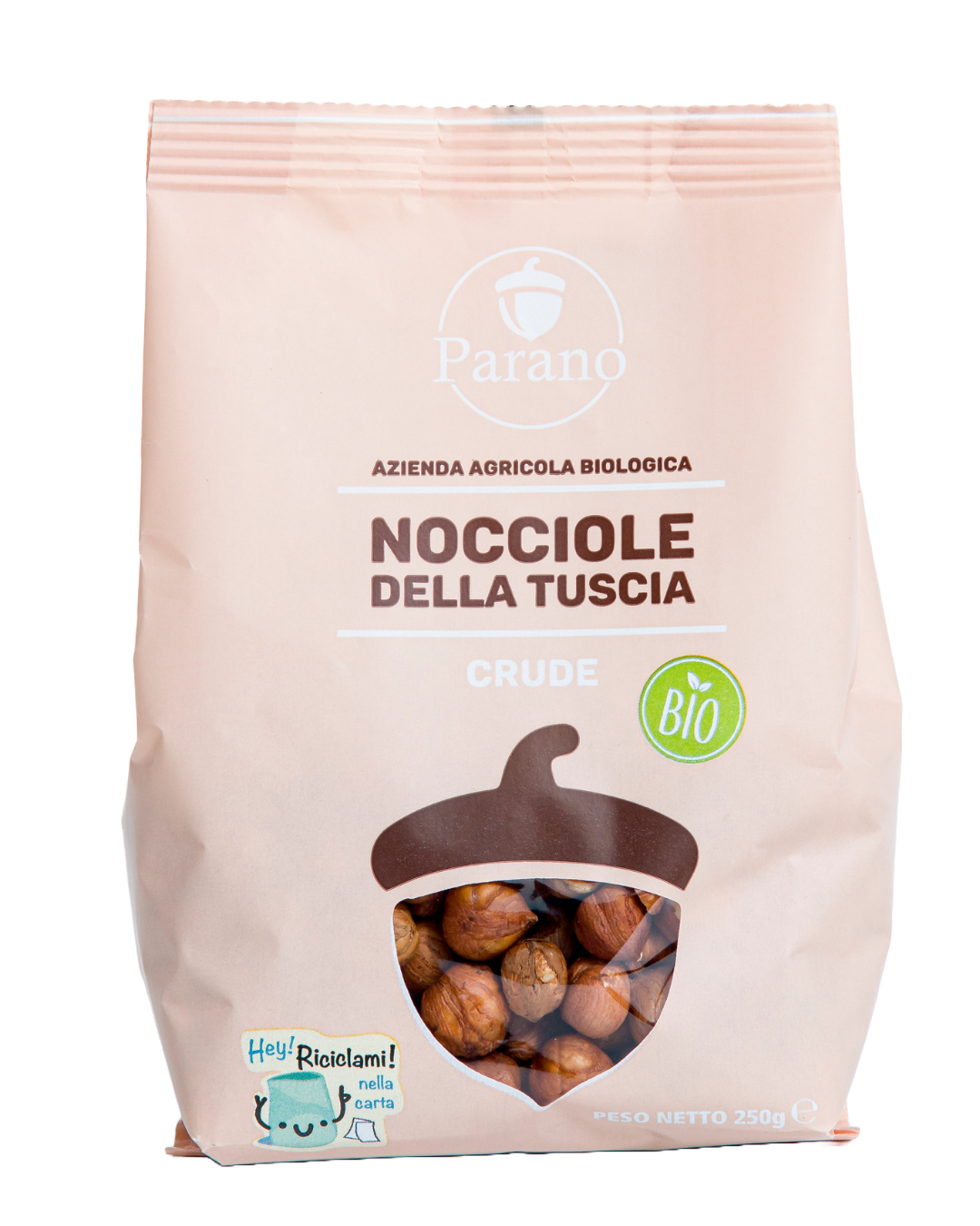Nocciole al naturale sgusciate - 250g
